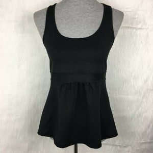 Z BY ZELLA BLACK RACERBACK TANK TOP